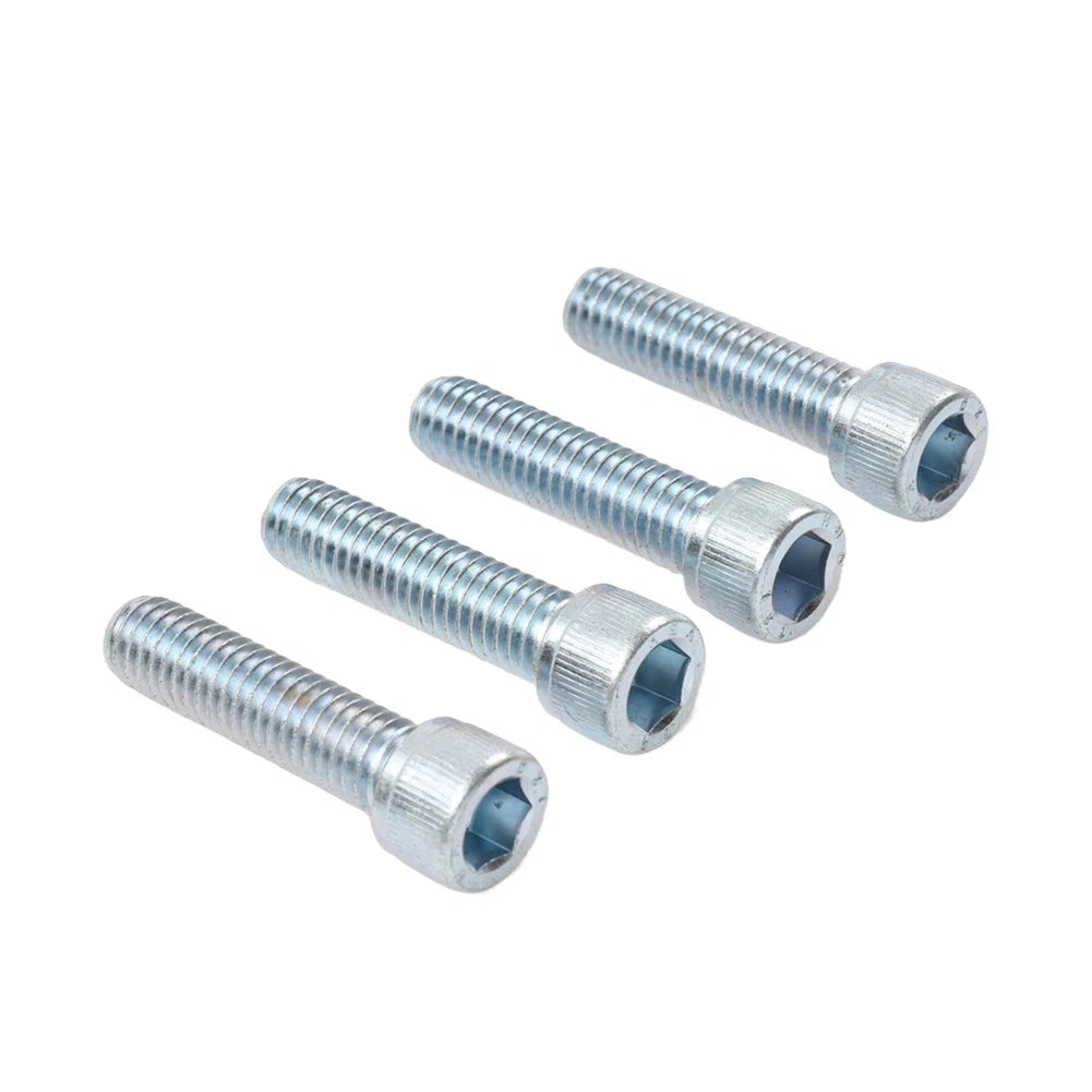 Set of 4 Footpeg Passenger Bracket Bolt Screws for Harley Sportster XL883 XL1200
