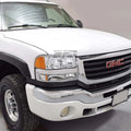 Chrome Amber Signal Headlights & Bumper Lamps for GMC Sierra (1999–2007)