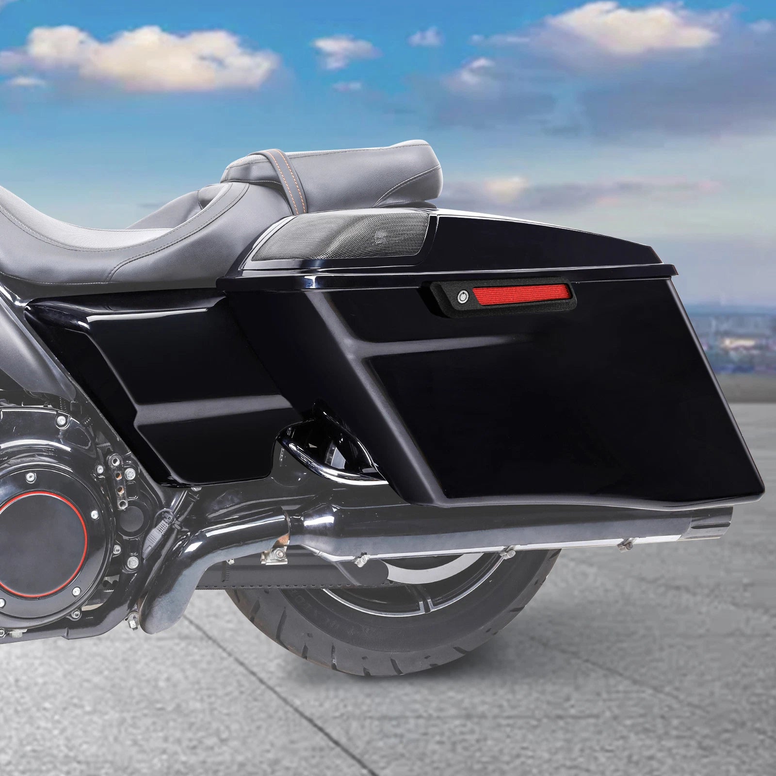 4" Extended Hard Saddlebags for Harley Touring Models (2014–Present)