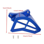 Sprocket Guard Cover for Yamaha YZ125 (1993–2004) - Aluminum, Blue
