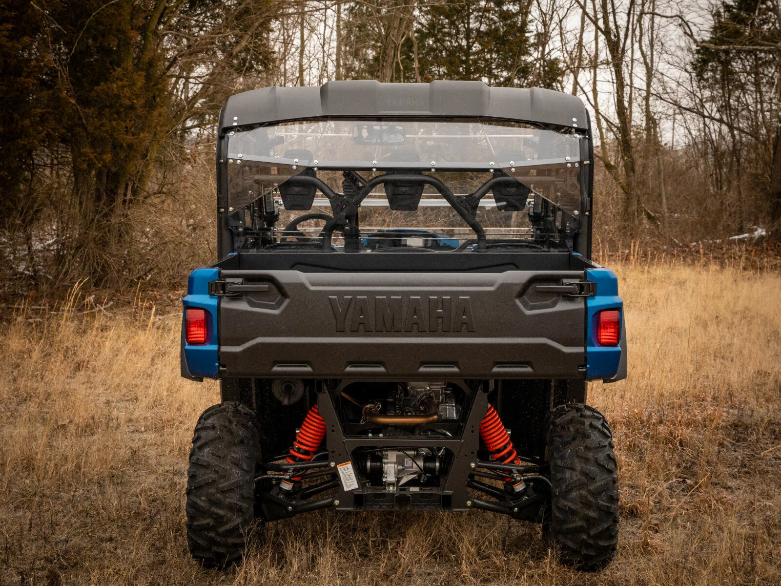 Heavy Duty Rear Windshield for Yamaha Viking (2014–2023)