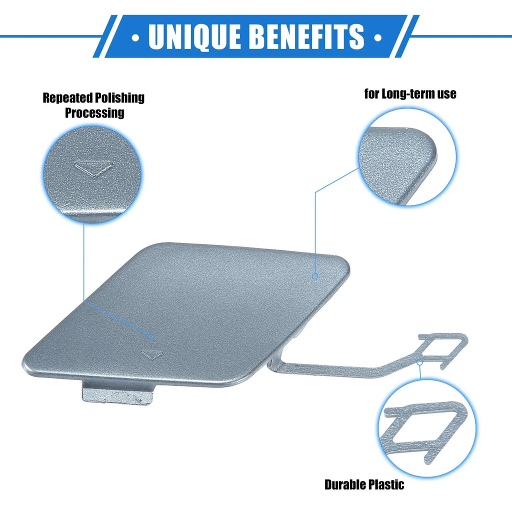 Rear Bumper Tow Hook Eye Hole Cover Cap for BMW 3 F30 Blue (2012-2015)