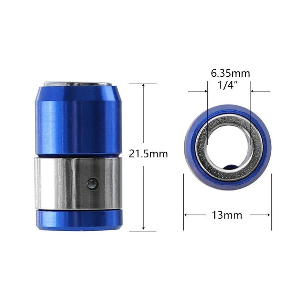 2X Magnetic Bit Holder Ring for Screwdrivers
