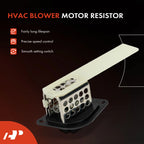 HVAC Blower Motor Resistor Kit for Jeep Wrangler Dodge Ram 1500 (2007–2018)
