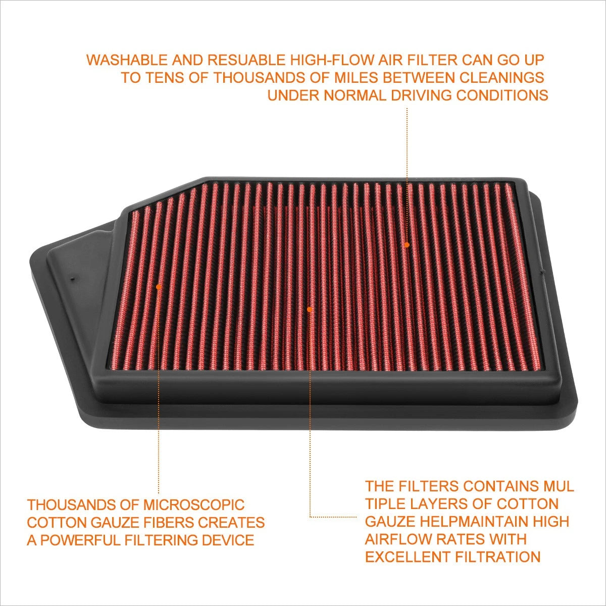 Heated Convex Mirror Glass for Chevy Impala (2014–2017)