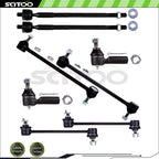 Set of 2 Tie Rod Ends & Sway Bar End Links for Lexus RX300 (1999–2003)