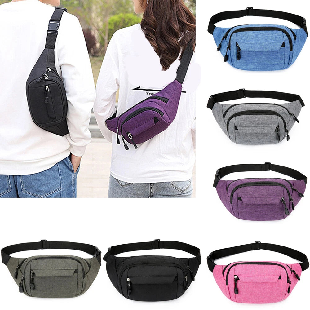 Fanny Pack for Men Women - Crossbody Chest Sling Waist Bag