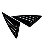 Rear Window Louvers Cover for Audi Q3 F3 Sportback (2019-2024) Black