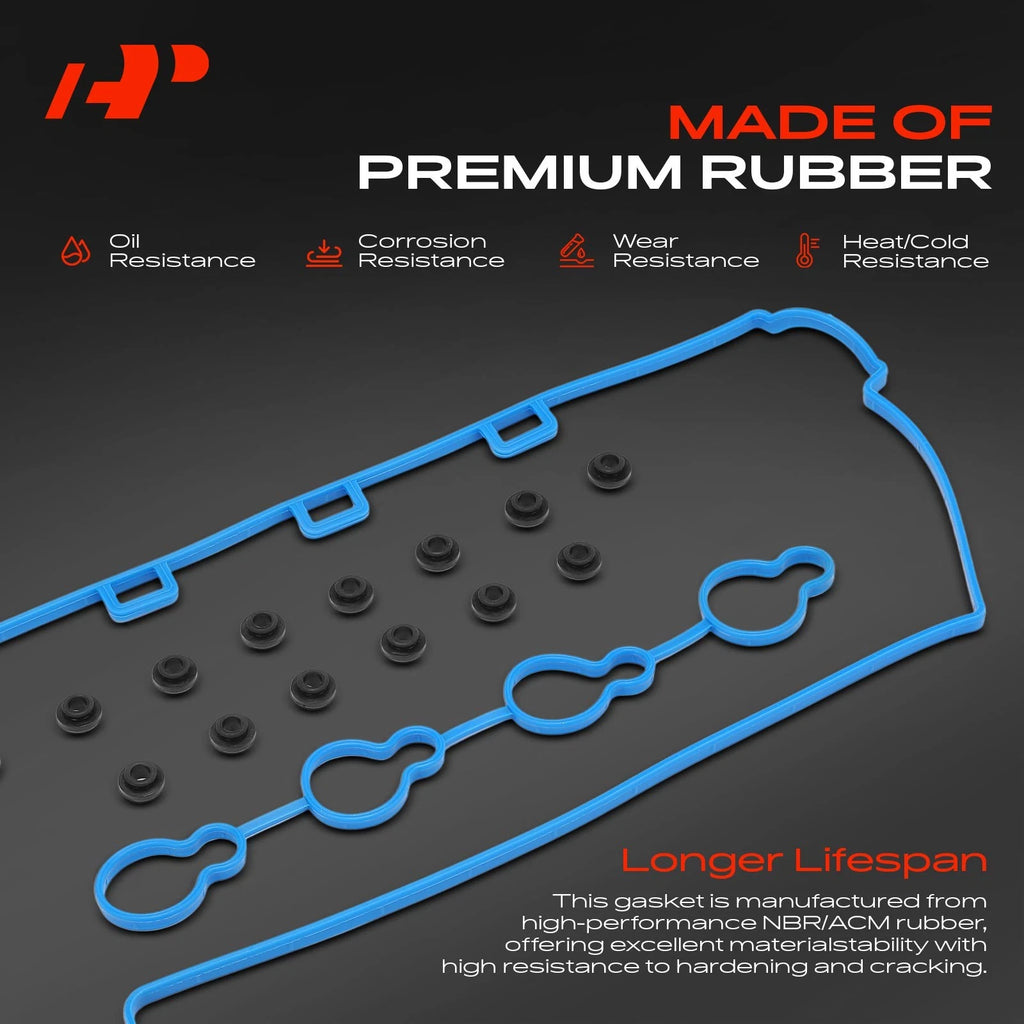Engine Valve Cover Gasket Set for Chevrolet Malibu HHR Cobalt (2004–2012)