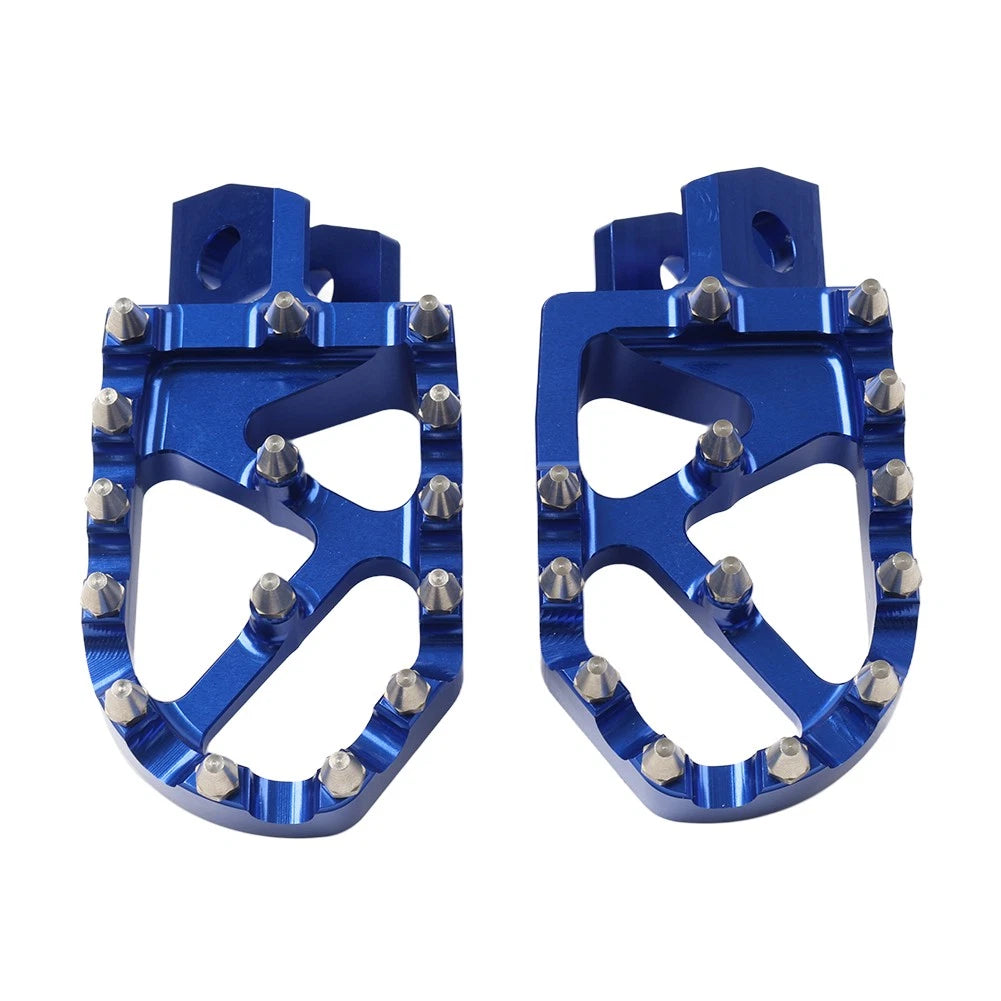 Footpegs Footrest Pedals for Yamaha YZ80 YZ125 YZ500 TTR90 TTR125 XT250 WR200 (1980–2023)