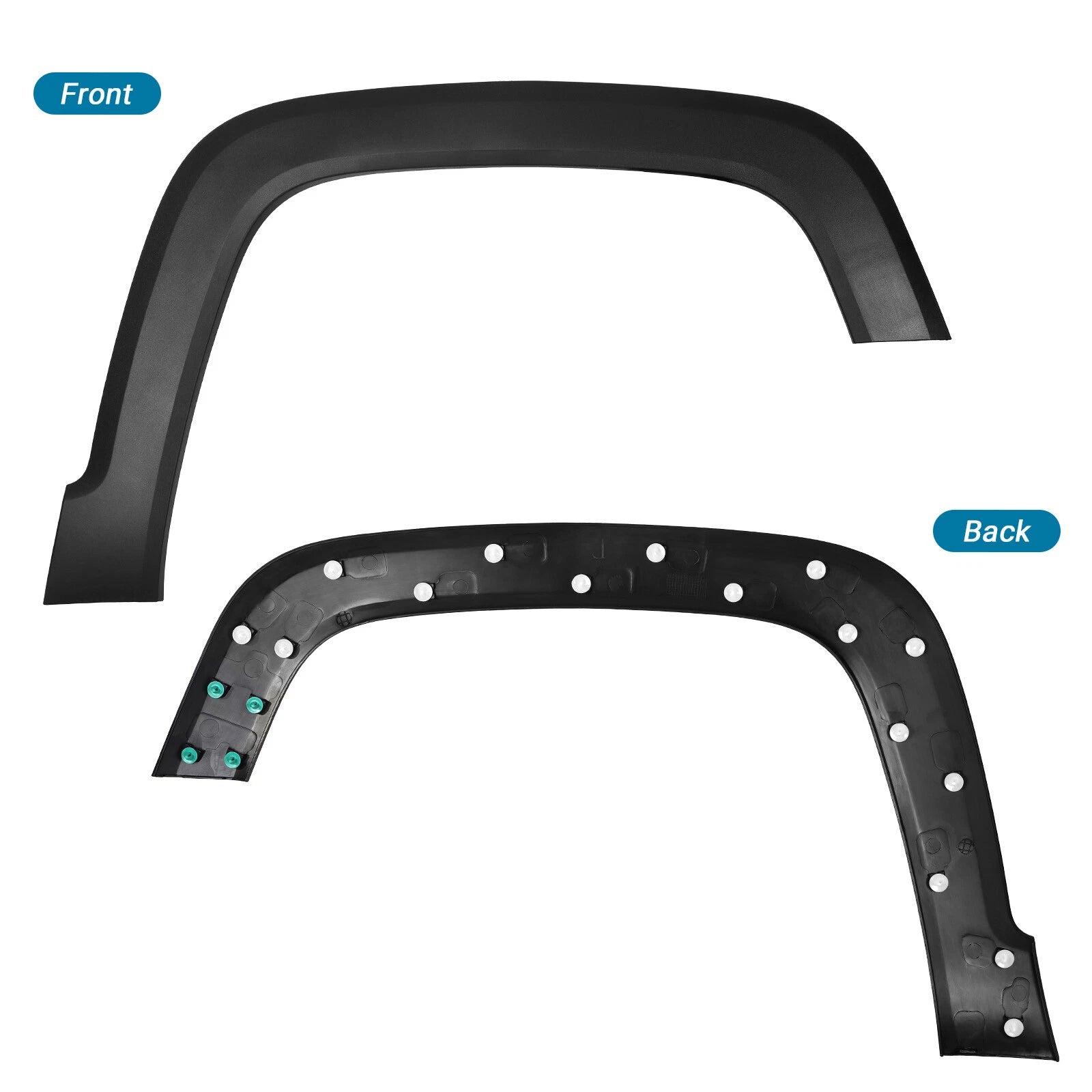 Front Passenger Side Wheel Fender Flare for Jeep Renegade (2015–2021)
