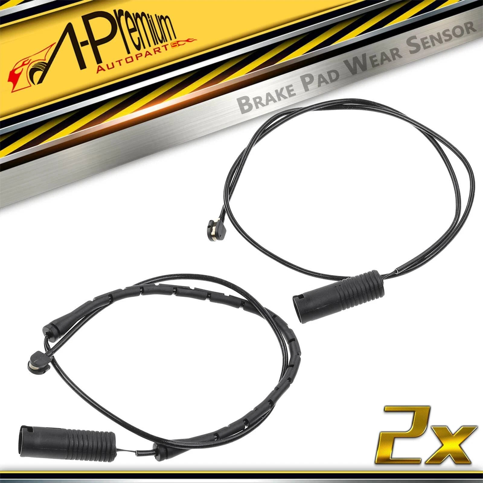 2X Disc Brake Pad Wear Sensor for BMW 318ti Z3 (1995–2002)
