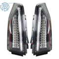 Set of 2 Black Housing Tail Lights for Cadillac ATS (2013–2018)