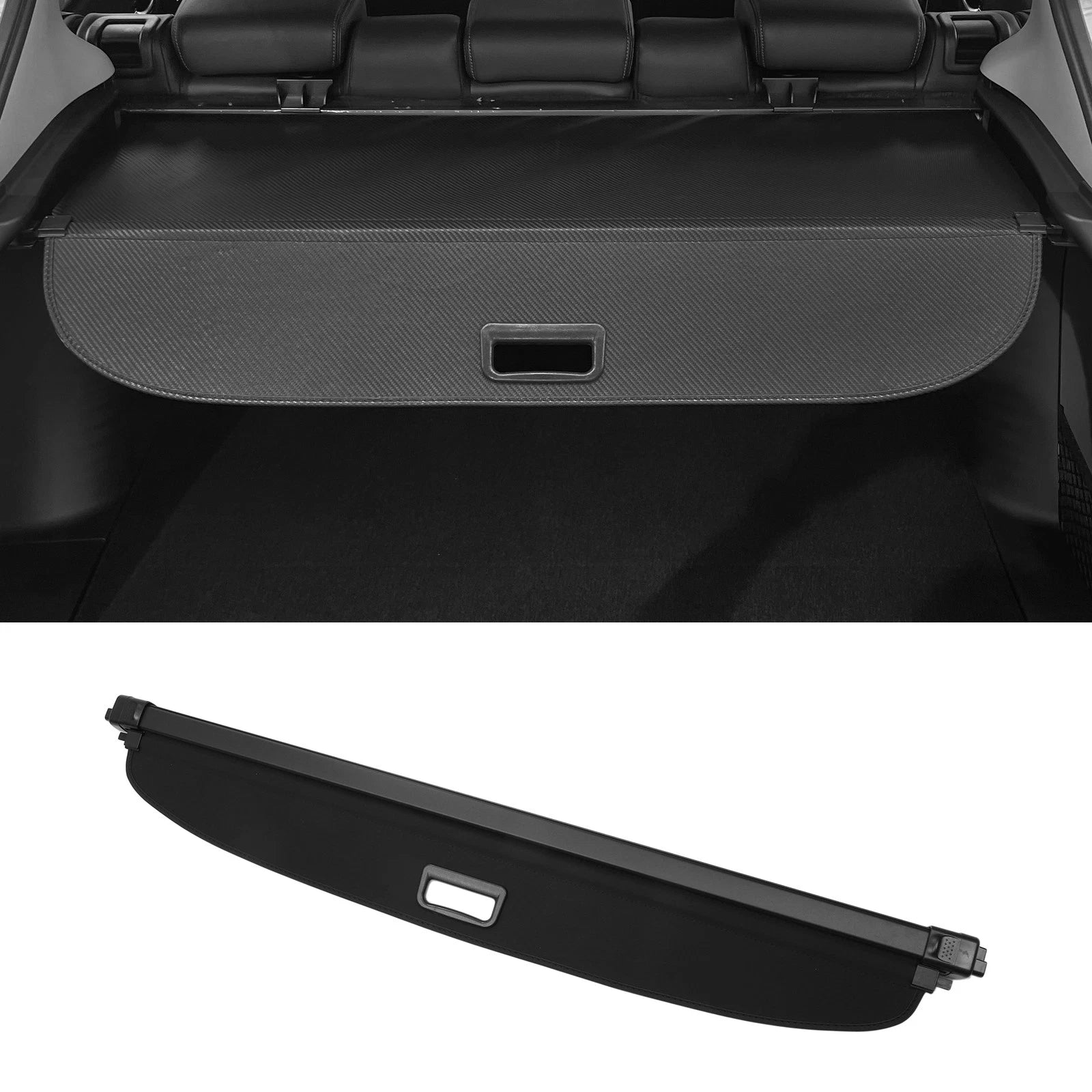 Retractable Cargo Cover for Chevrolet Blazer EV (2024–2025) Gloss Black