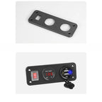 Dual USB Socket Panel for Outdoor Adventures (Waterproof, Dustproof)