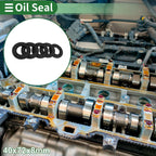 Oil Seal   - NBR Rubber 40x72x8mm High Pressure