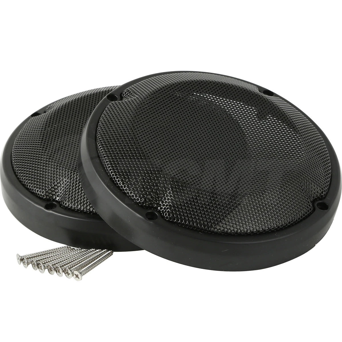 6.5" Saddlebag Lid Speaker Grills for Harley Touring Road Glide (1983–2024)