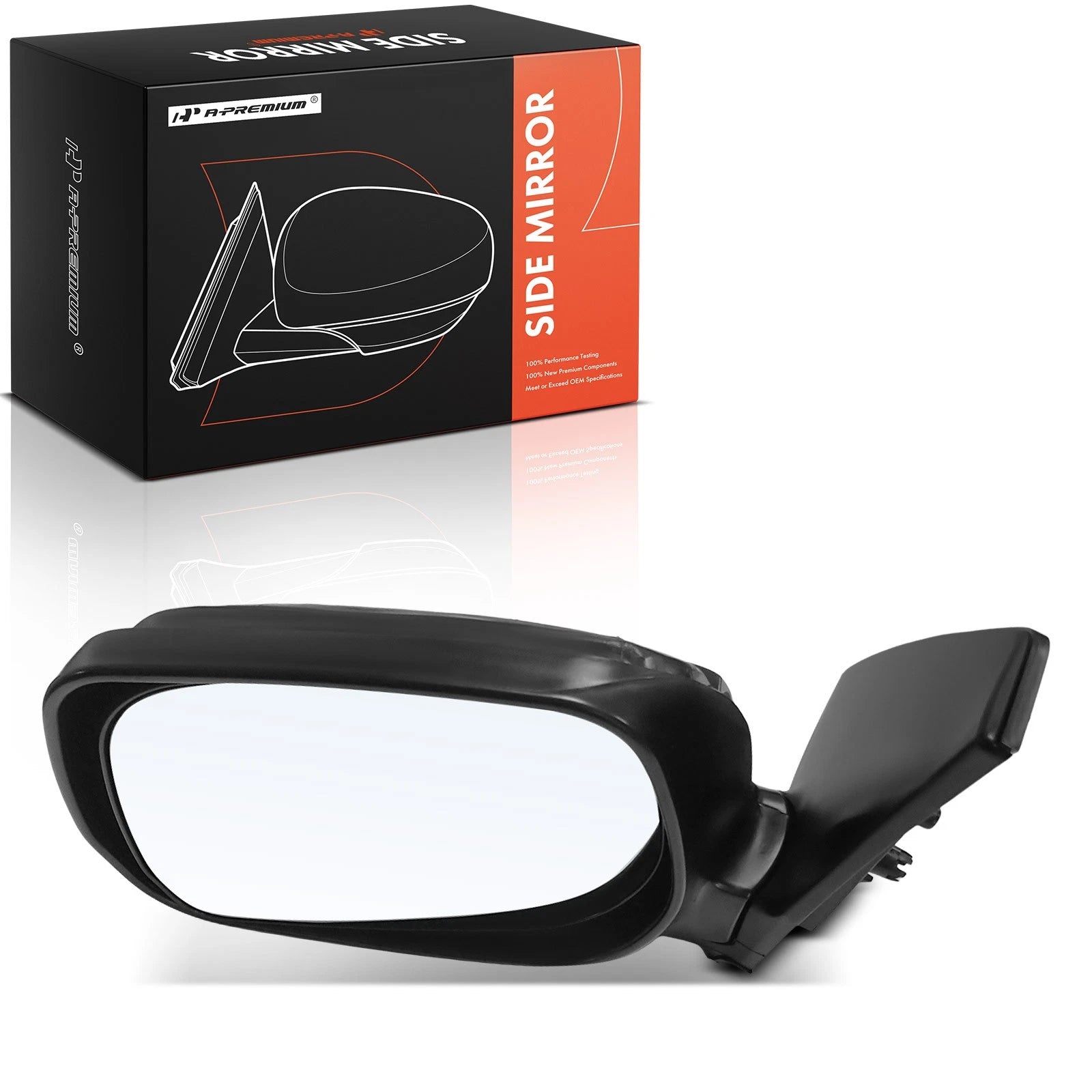 Driver Manual Mirror for Toyota RAV4 (2001–2005) Textured L4 2.0L 2.4L