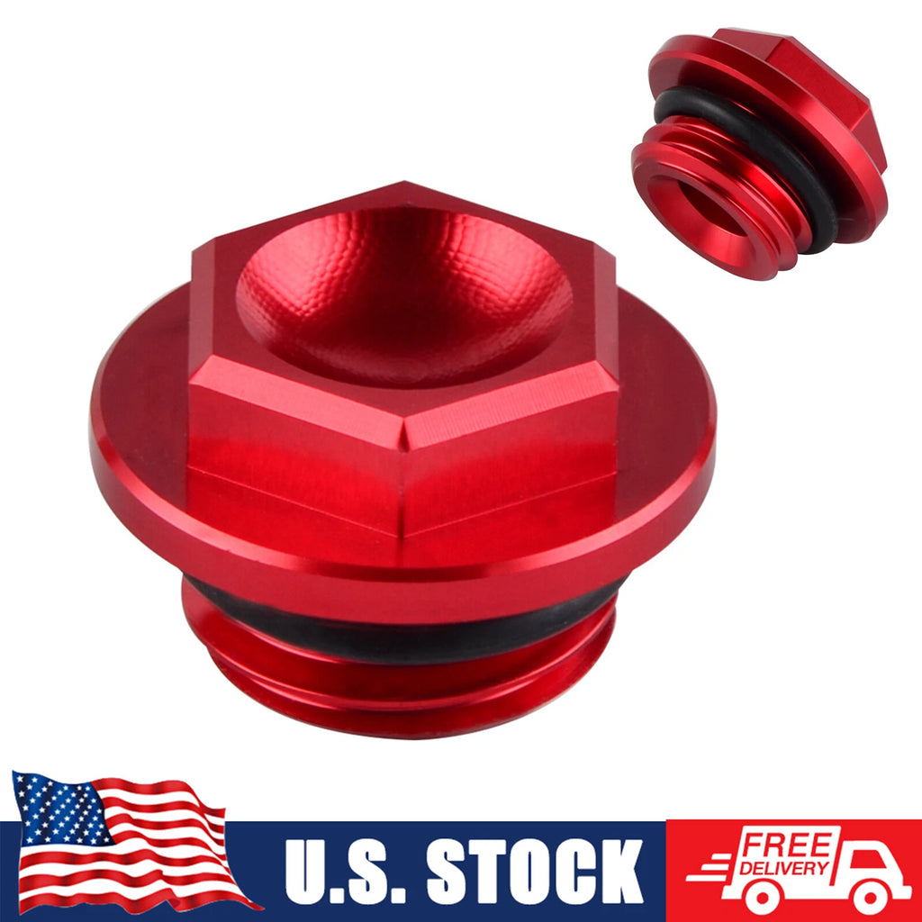 Engine Oil Fill Filler Plug Bolt for Honda CR125R CR250R CRF250R (1990–2017)