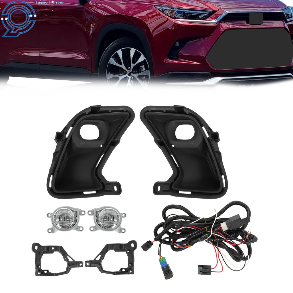 LED Fog Light Lamps for Toyota Grand Highlander (2024–2025)