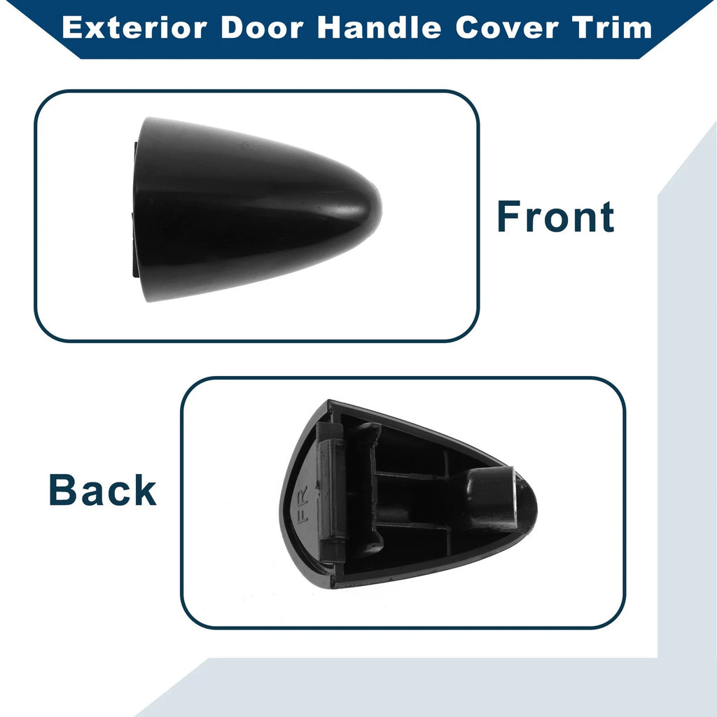 Exterior Door Handle Cover Trim for Kia Optima (2011–2016) Black