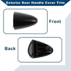 Exterior Door Handle Cover Trim for Kia Optima (2011–2016) Black