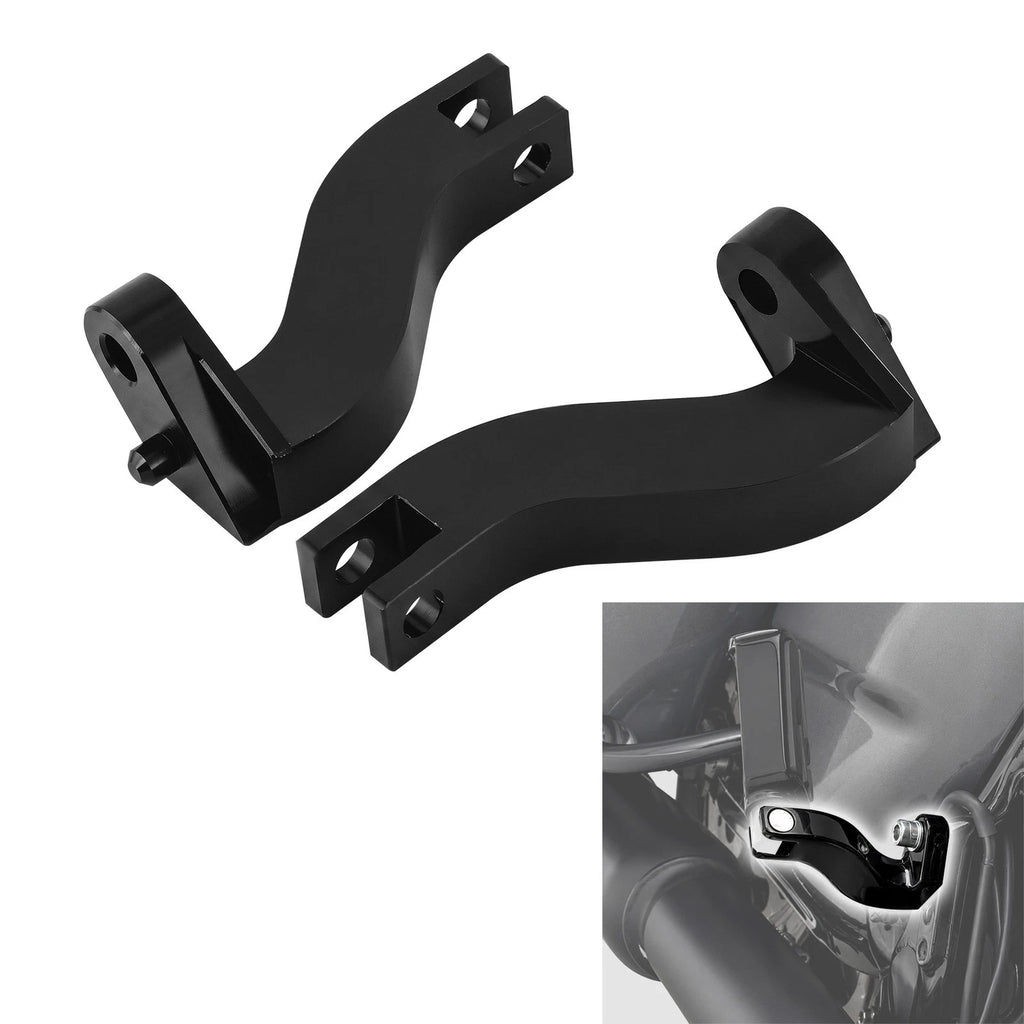 Passenger Rear Foot Peg Mounting Kit for Harley Touring Street Glide (1993–2016)