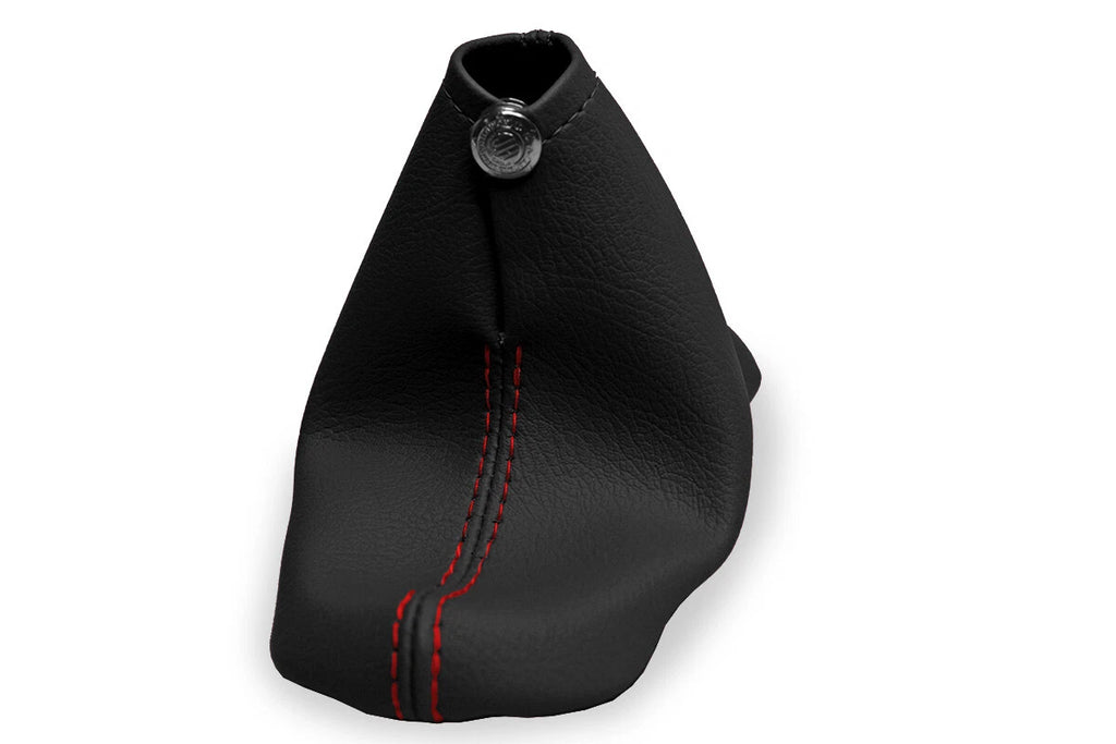Leather Manual Shift Boot Cover for Chevrolet Cavalier (2000–2005) Red Stitch