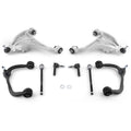Set of 8 Front Upper Lower Control Arms for Ford F-150 Mark LT (2005–2008) 4WD