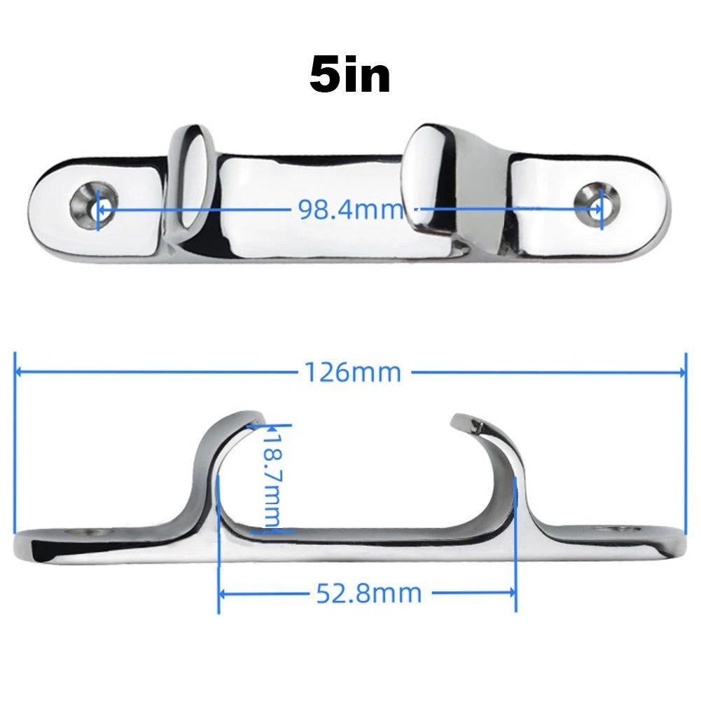 316 Stainless Steel Boat Rope Cleat for Marine Applications
