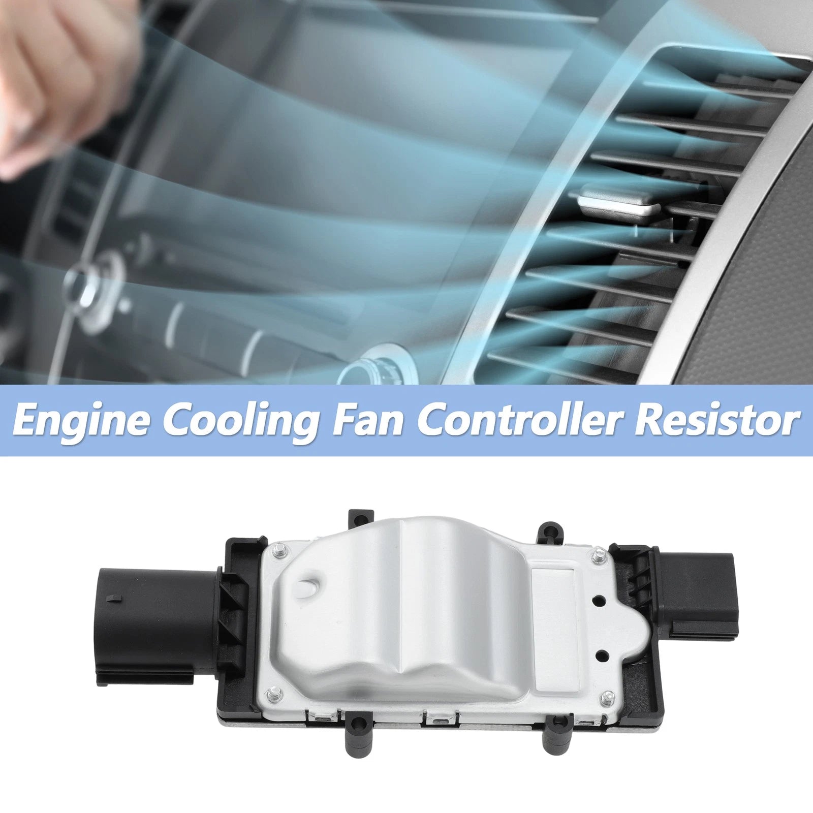 Engine Cooling Fan Control Module 8G1Z8B658A for Ford Fusion Taurus (2006–2012)