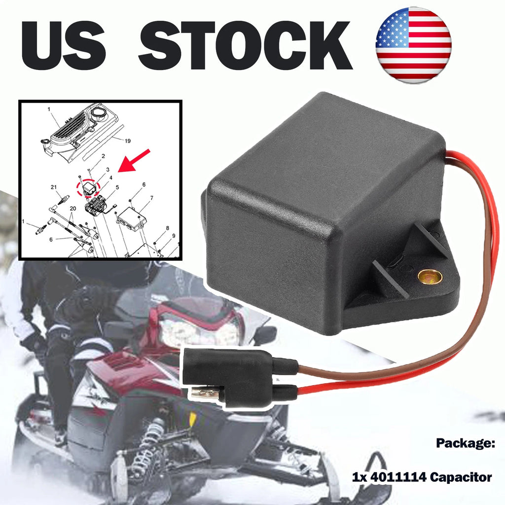 Exhaust Valve CDI Capacitor for Polaris RMK 800 Dragon 700 900 (4011114)