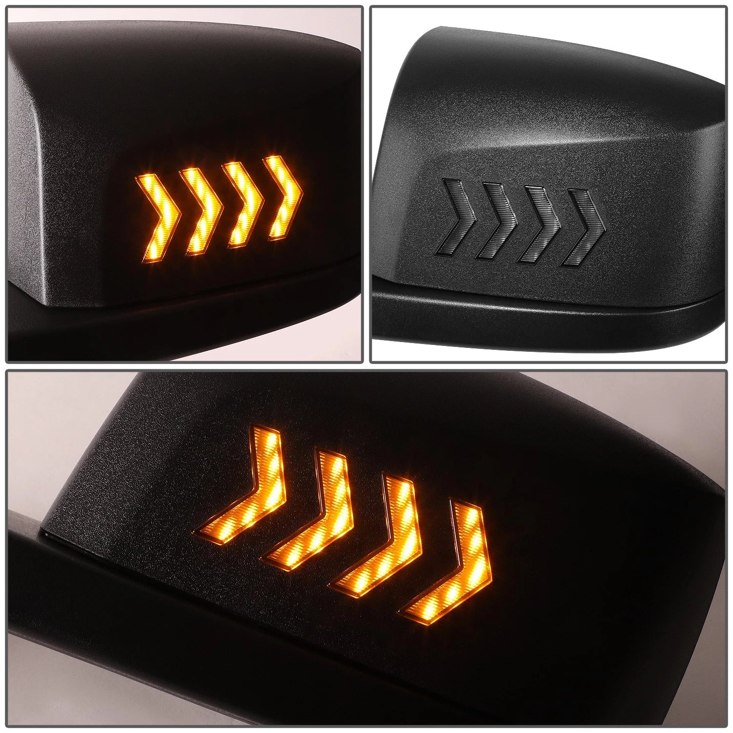 Sequential LED Signal Hood Mirror for Volvo VNL 300 400 860 (2018–2021)