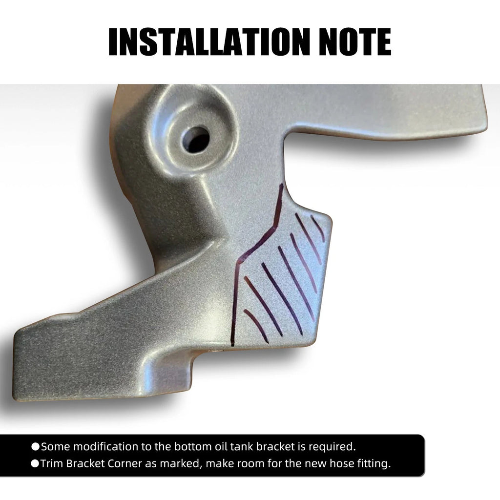 Long Oil Drain Tool Release Hose Kit for KTM 990 LC8 Adventure (2007–2012)