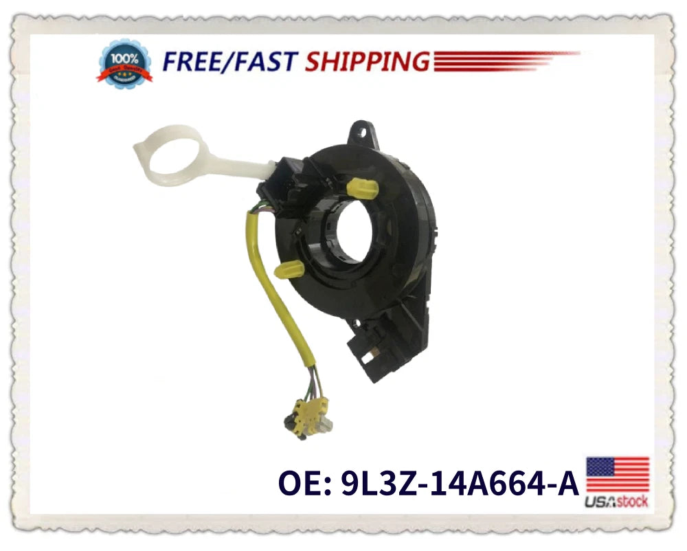 Spiral Cable Clock Spring for Ford F-150 (2009–2010) 9L3Z-14A664-A
