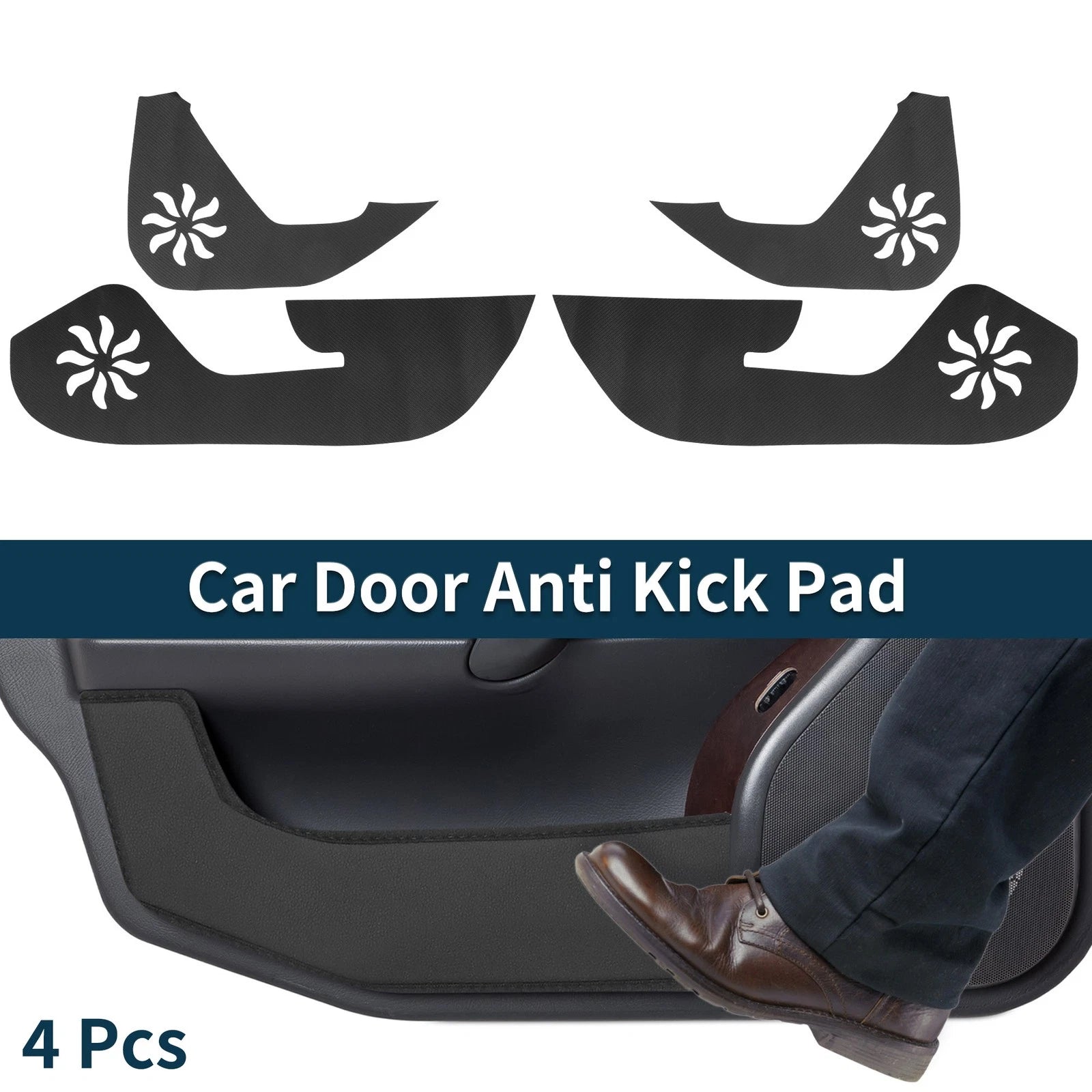 Leather Anti Kick Pad Sticker for Subaru WRX S4 (VB Series)