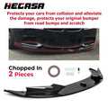 Gloss Black Front Bumper Lip Spoiler for BMW F10 5 Series (2011–2016)