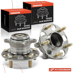 2X Rear Wheel Hub & Bearing Assembly w/ ABS for Honda Civic (2013–2015)