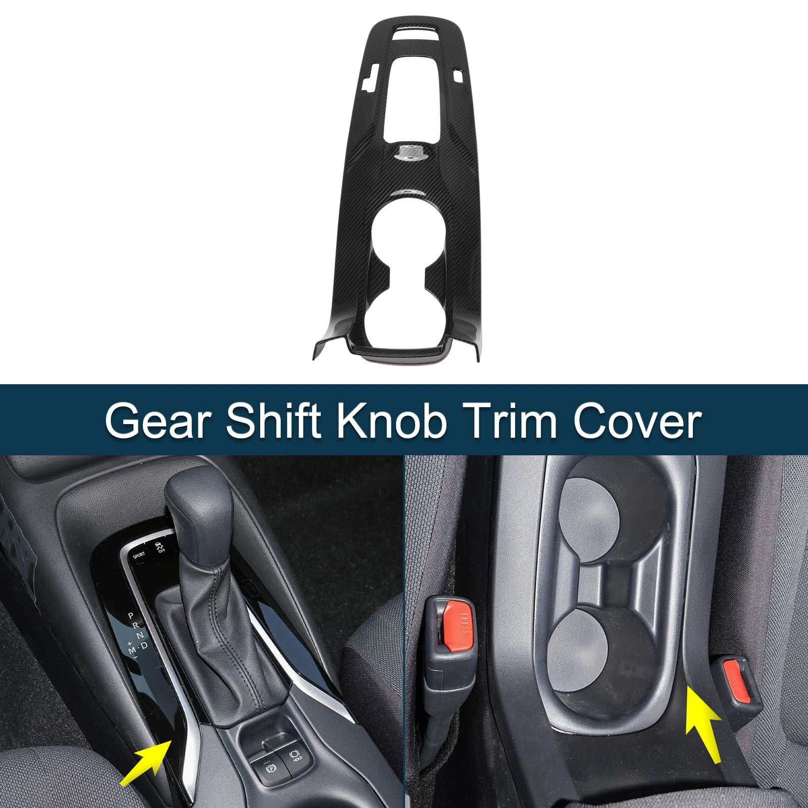 ABS Gear Shift Knob Sticker for Toyota Corolla (2020–2022)