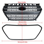 Front Radiator Grille + Frame for Hyundai Elantra GT (2016–2017)