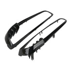 Black Radiator Trim Bezels for Harley V-Rod VRSCA VRSCB (2001–2010)