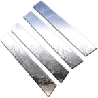 Luxury FX Chrome Pillar Post Trim 4pc for Toyota Corolla (2014–2019)
