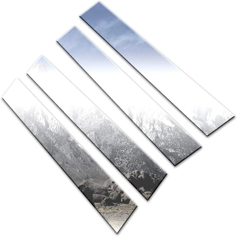 Luxury FX Chrome Pillar Post Trim 4pc for Toyota Corolla (2014–2019)