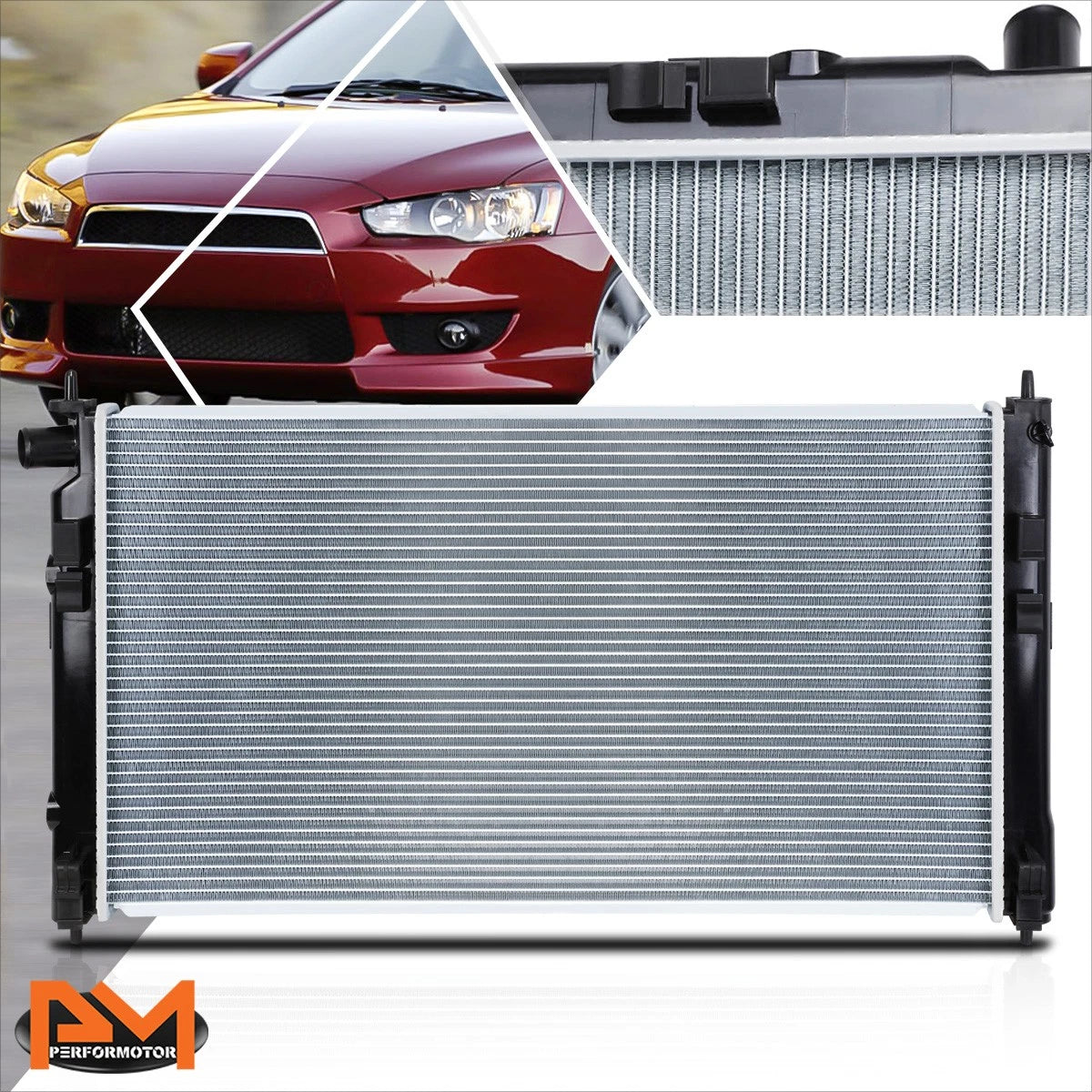 Aluminum Radiator for Mitsubishi Lancer/Outlander (2008–2014) DPI-2979