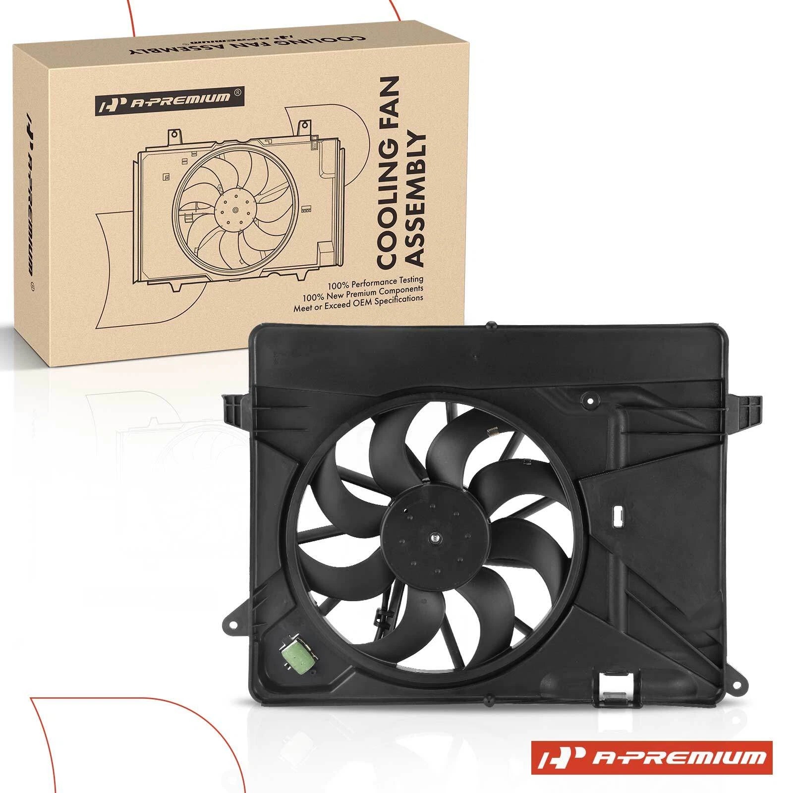 Cooling Fan Assembly for Buick Encore, Chevrolet Trax (2014–2021)