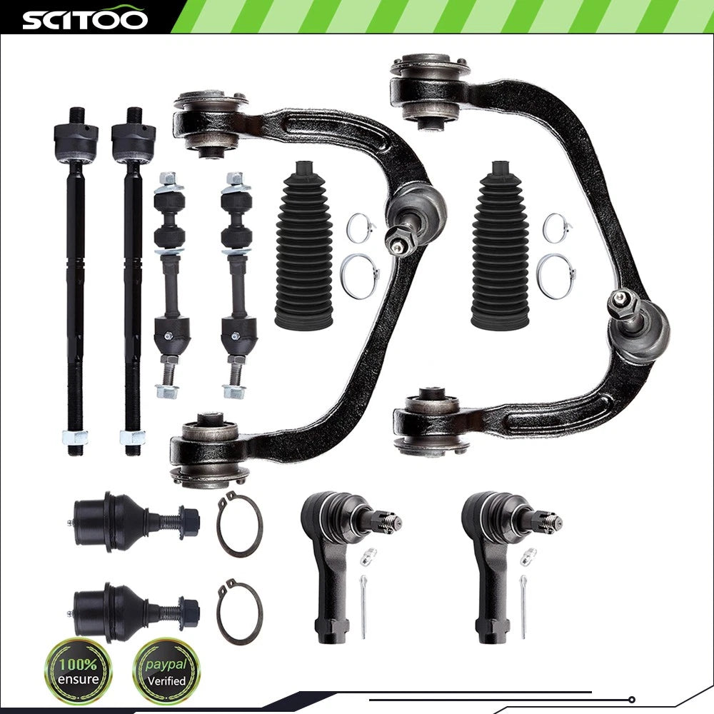 Front Control Arm Suspension Tie Rod Sway Bar Ball Joint for Ford F-150 (2005–2008)