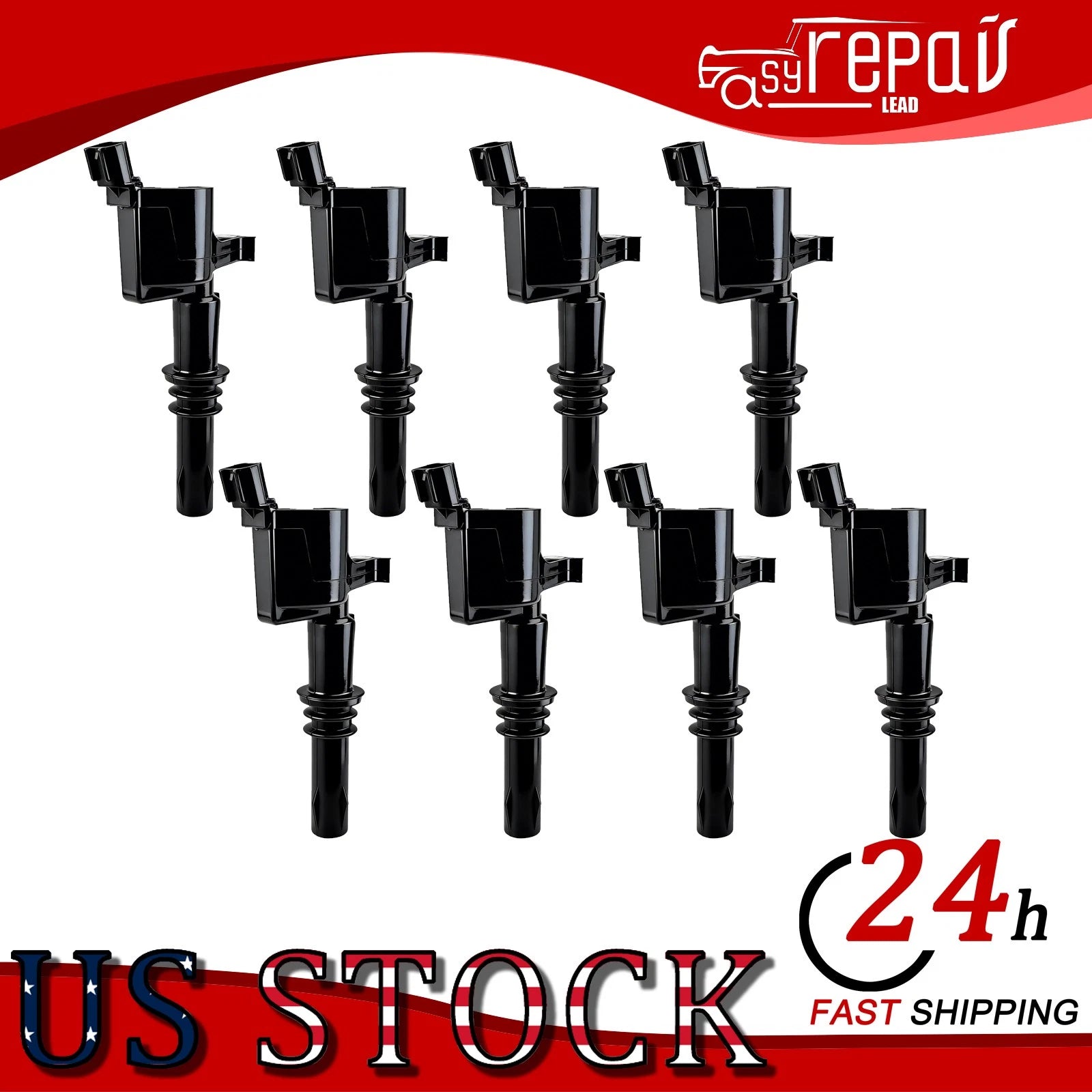 8pcs Ignition Coil for Ford F-150, F-250, F-350, Expedition (2004–2010)
