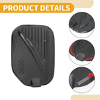 Fuel Tank Door Cap for Ford F-150 (2022–2025) Carbon Fiber Black