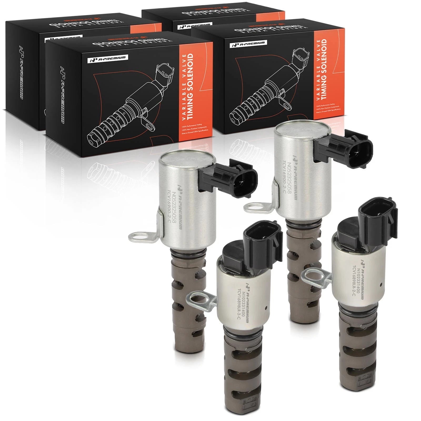 Set of 4 Variable Valve Timing Solenoids for Subaru Outback Legacy (2000–2023)