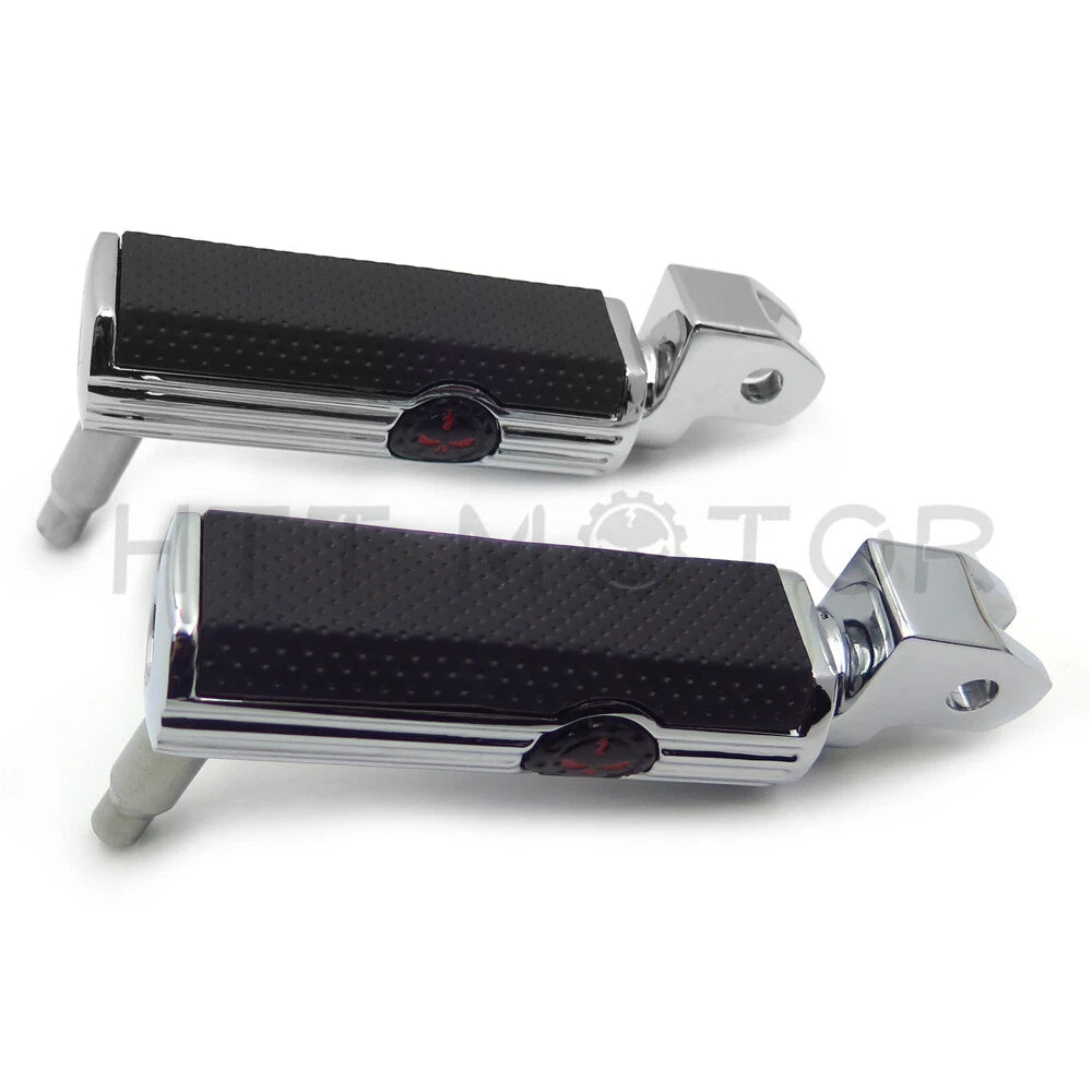 Skull Footpeg for Yamaha V-Star 1100 650 Custom Stryker Bolt V-Max Virago (1999–2023)